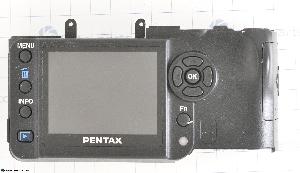 Корпус (задняя панель) Pentax K110D, б/у, с дисплеем